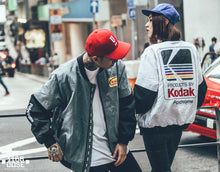 Load image into Gallery viewer, Japanese Hip Hop Style MA1 Bomber Jacket Harajuku Pilot Street Printing Kodak Jackets Men Women Coat Brand Clothing RS-266